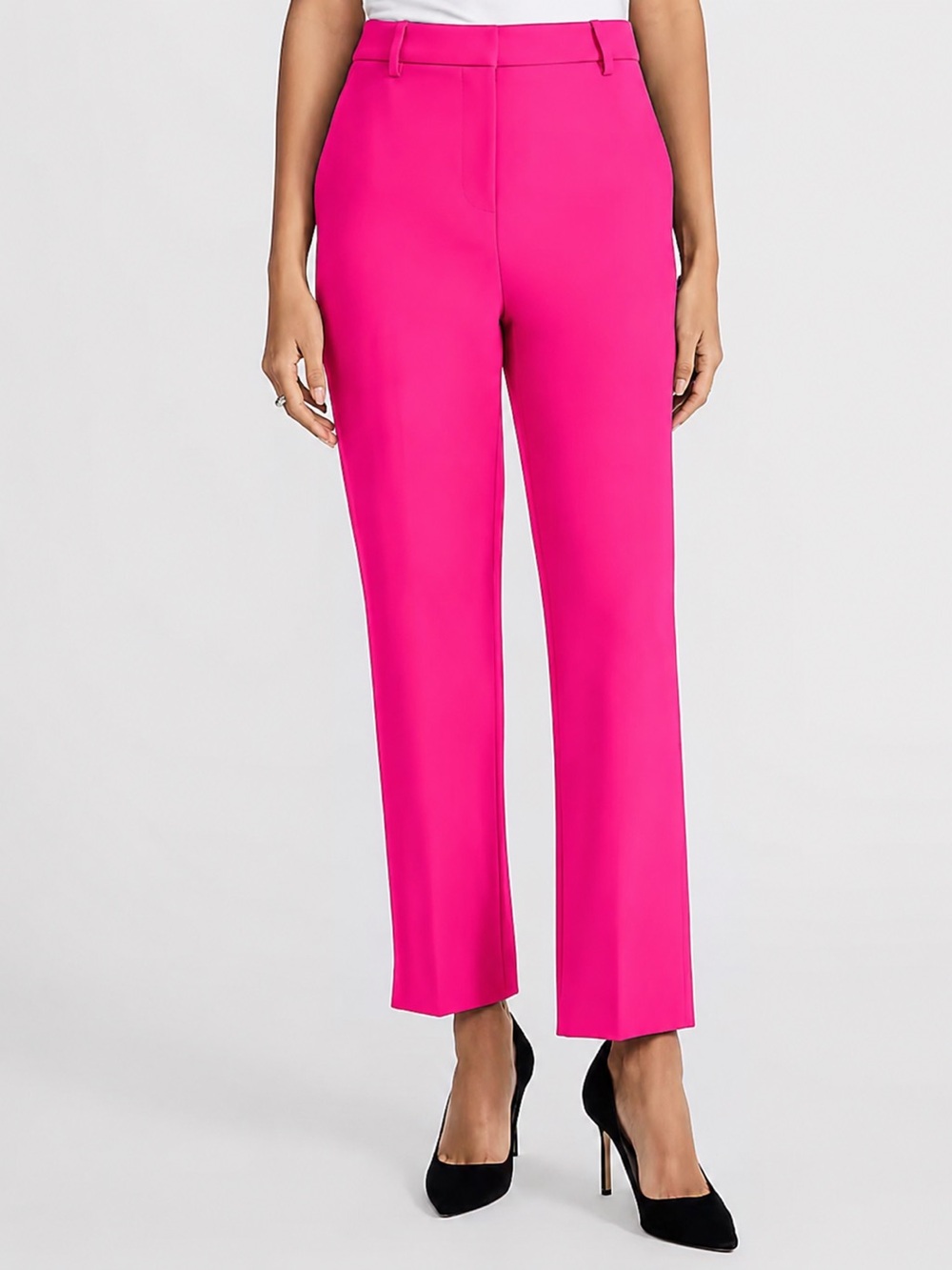 Express editor Fuchsia - Tailored crop pants